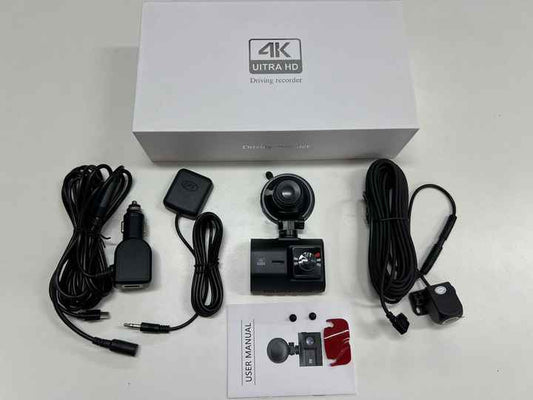 4k Dashcam (front and rear view)